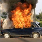 Владелец не будет восстанавливать сгоревший в Волчанске автомобиль