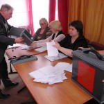 Счетная комиссия начинает подсчет голосов. Фото: Сергей Лефлер, "ВК