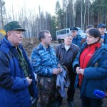 Как сообщили генерал Бородин, начальник ГУ МВД области, в лесу нашли фрагменты тел 13 человек. 