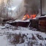 В Карпинске горели сараи и квартира (ВИДЕО)