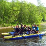 Юные путешественники из Карпинска обучились водному туризму