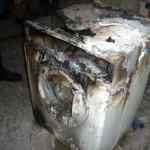 Пожарные хроники: в Волчанске сгорел автомобиль, а в Карпинске – стиральная машина