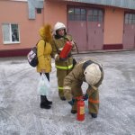 В пожарной части Карпинска прошел День открытых дверей