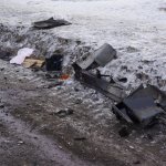 На выезде из Карпинска произошло ДТП: столкнулись МАЗ и легковушка