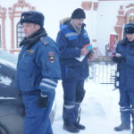 У всех православных храмов в эту ночь дежурят полицейские.