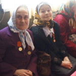 Сара Бикбавна Салякина (слева), которая рассказала свою историю войны