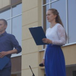 Ольга Ортлиб и Влад Макаренков стали хорошими ведущими праздника