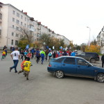 Когда еще увидишь бегущую толпу по главной улице города?