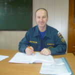Владимир Поляков командует отделением 