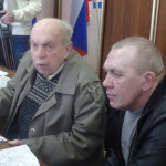 Аполлон Воложенинов  и его сын пришли рассказать об опасности половодья 