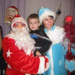 Дед Мороз принес подарок. Арсений Ротц, 5 лет