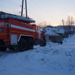 В Карпинске был пожар в частном доме