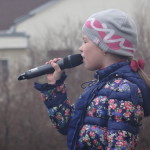 Маленькая певица на большом фестивале