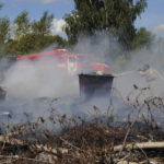 Основное пламя было сбито меньше чем за минуту