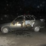 Житель Краснотурьинска, скрываясь в нетрезвом виде от наряда ГИБДД, поджег свою машину и себя (фото)