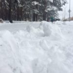Высота снежного покрова 30 сантиметров. Фото: Дина Сударева, "Вечерний Карпинск"